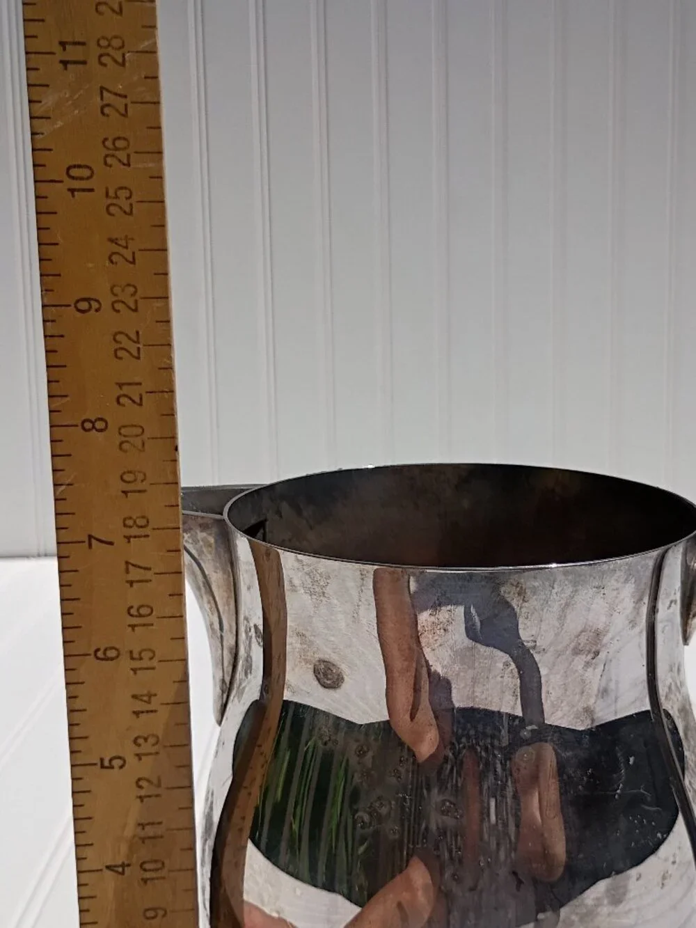 Vintage EPCA Bristol by Poole Silverplate Water Pitcher B54 Serve Ware 8.5